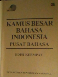 KAMUS BESAR BAHASA INDONESIA PUSAT BAHASA EDISI KEEMPAT