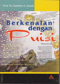 BERKENALAN DENGAN PUISI