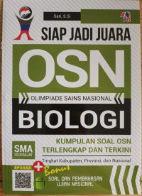 Siap Jadi Juara OSN Biologi