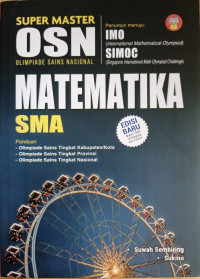 Super Master OSN Matematika SMA