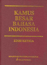 Image of KAMUS BESAR BAHASA INDONESIA