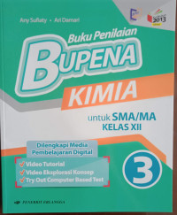 Image of BUKU PENILAIAN BUPENA KIMIA 3 KELAS XII